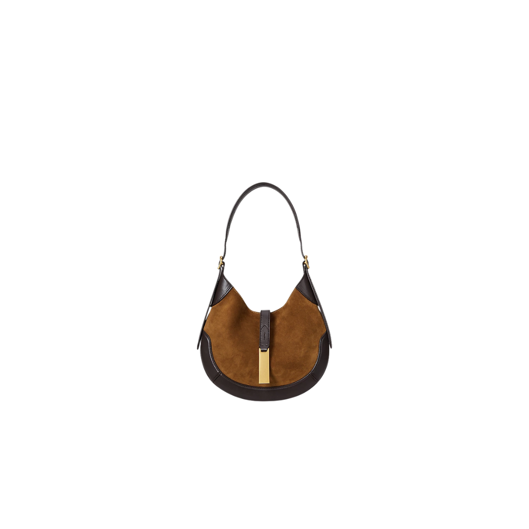 R&L ID Suede Small Shoulder Bag
