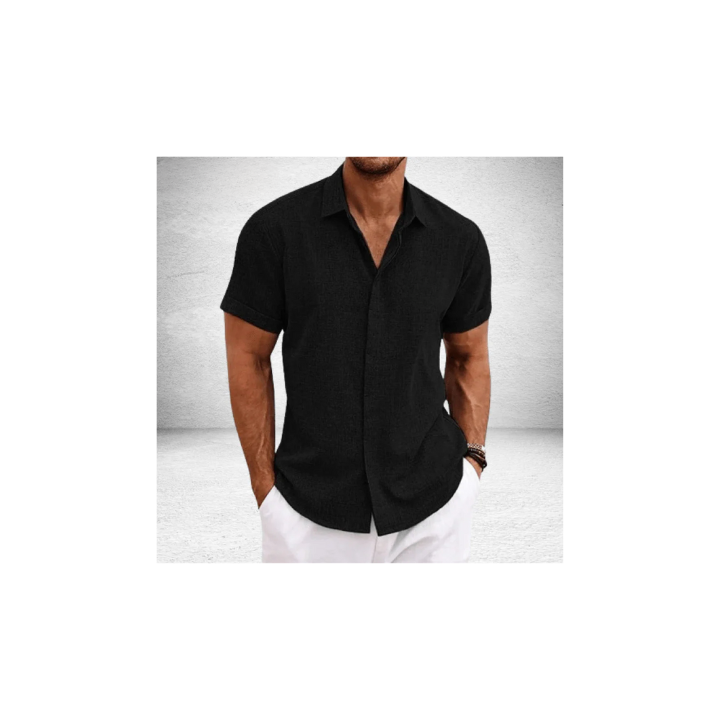 R&L | Men's Classic Linen and Cotton Shirt