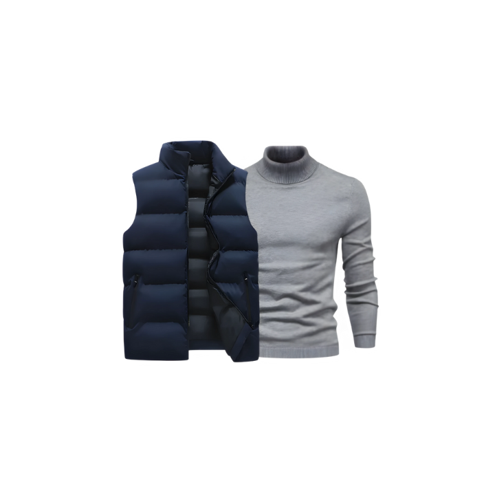 GT sweatshirt and vest