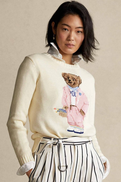 R&L sweater | Pink Bear
