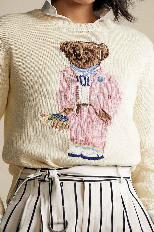 R&L sweater | Pink Bear