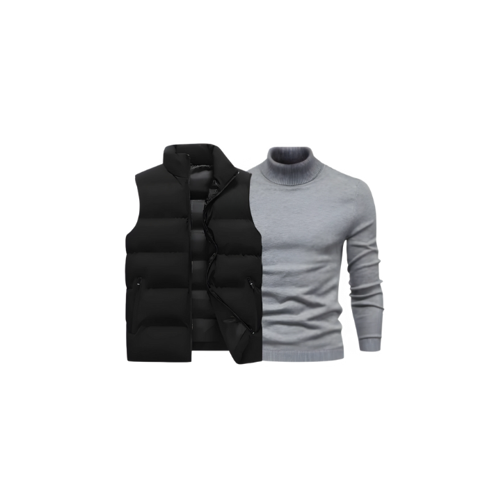 GT sweatshirt and vest