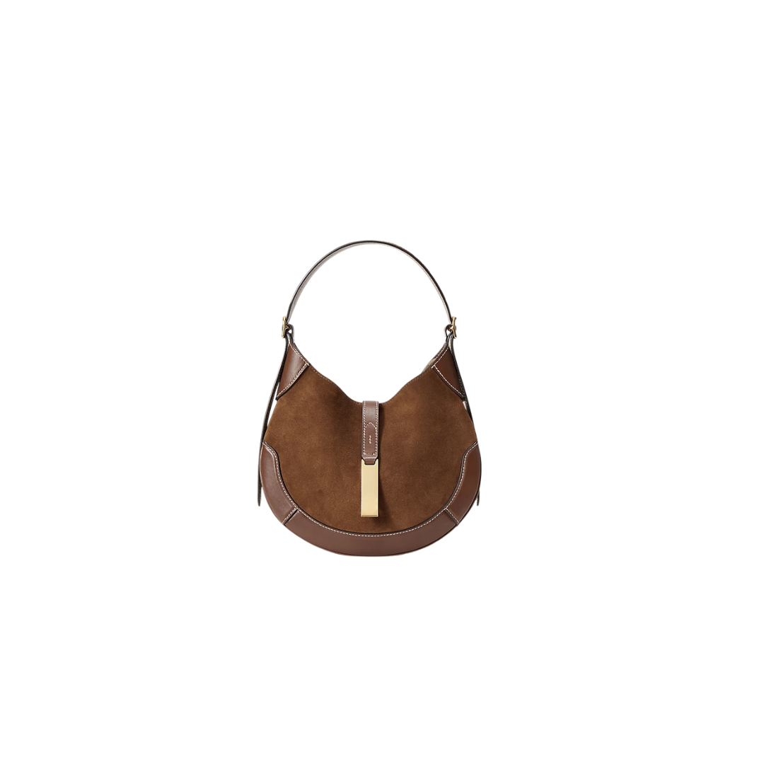 R&L ID Suede Small Shoulder Bag