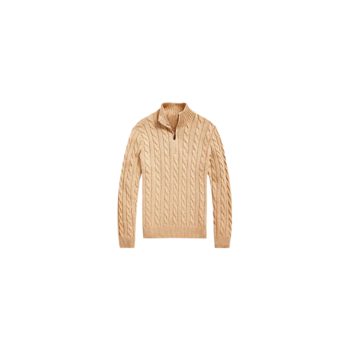 RL® Cable-Knit Half-Zip Sweater