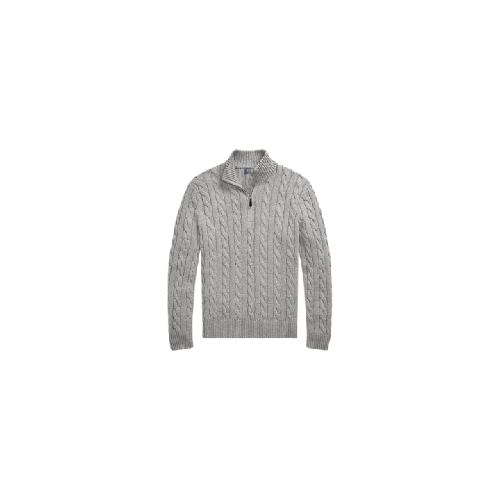 RL® Cable-Knit Half-Zip Sweater