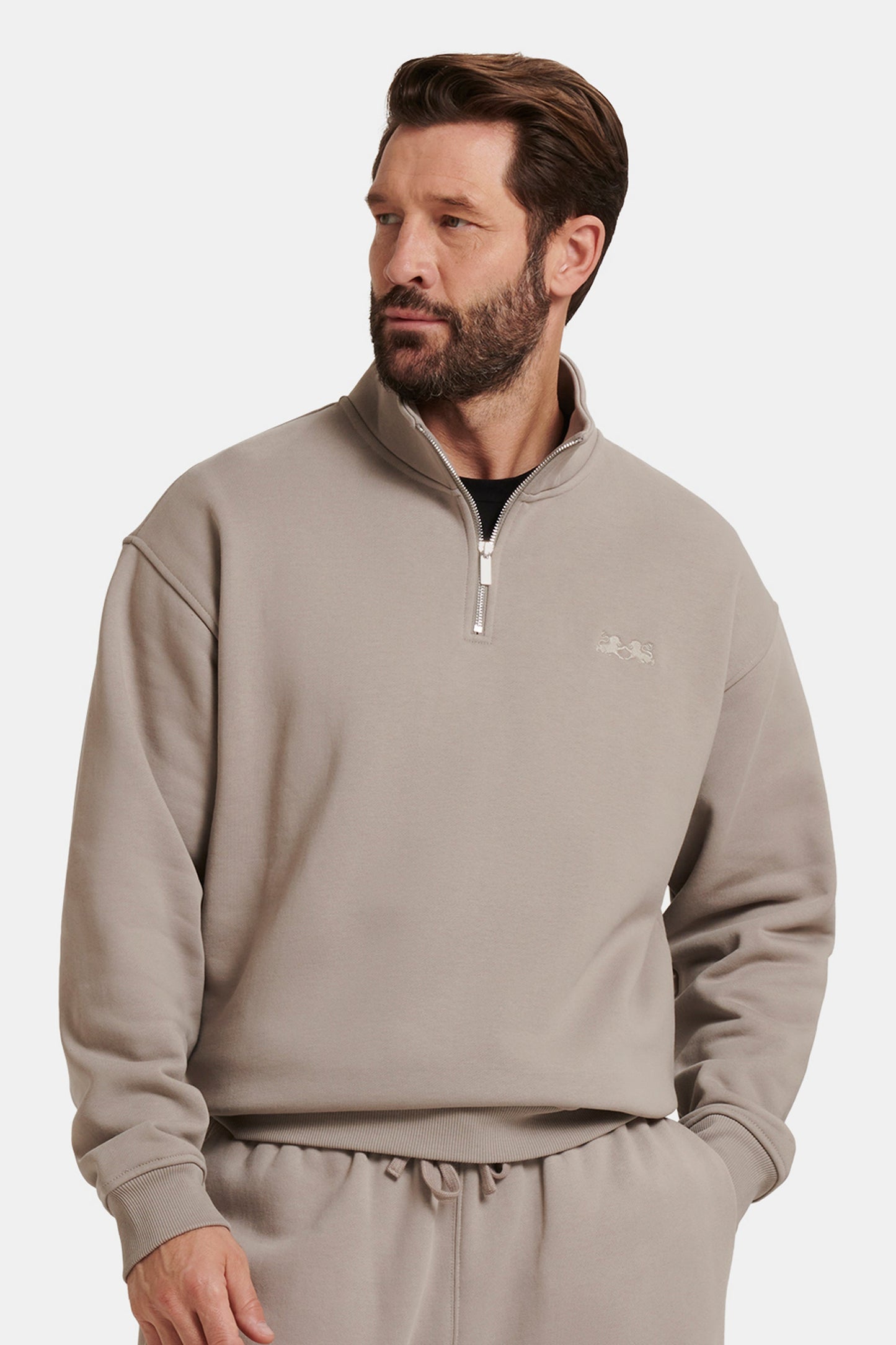 THE MILAN QUARTER ZIP SWEATER