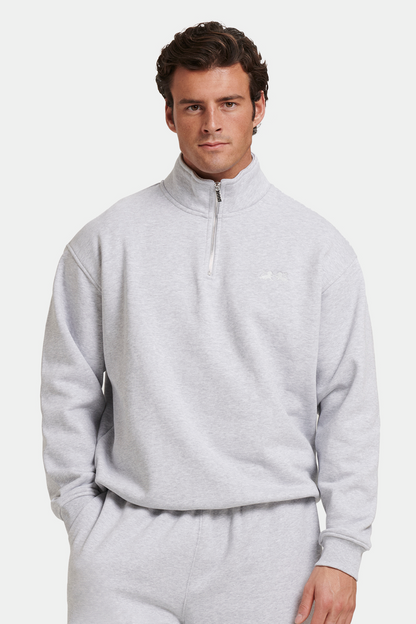 THE MILAN QUARTER ZIP SWEATER