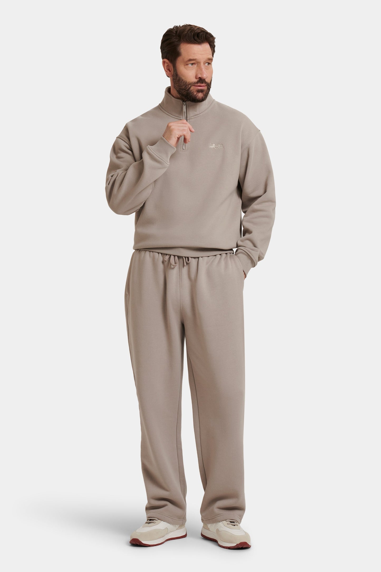 THE MILAN QUARTER ZIP SWEATER