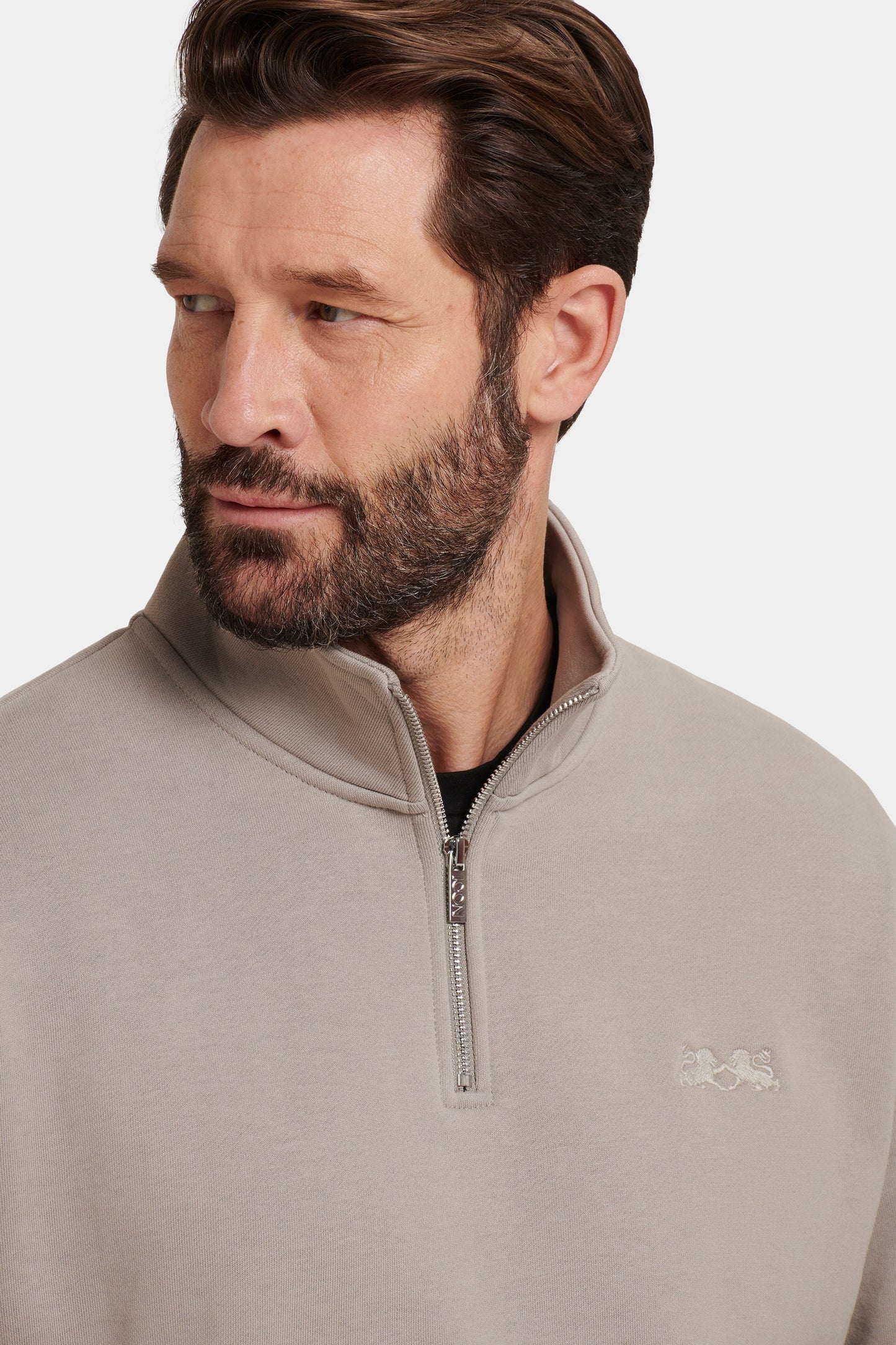 THE MILAN QUARTER ZIP SWEATER