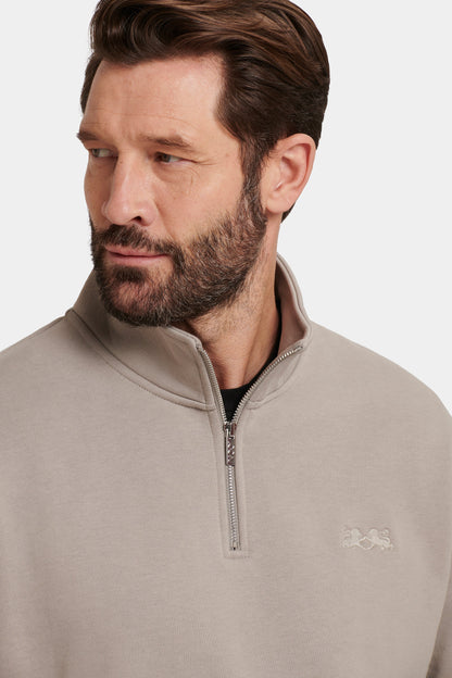 THE MILAN QUARTER ZIP SWEATER