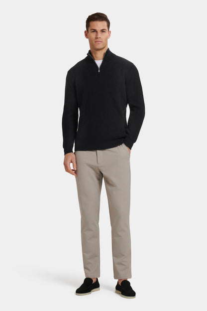 THE VICO QUARTER ZIP SWEATER