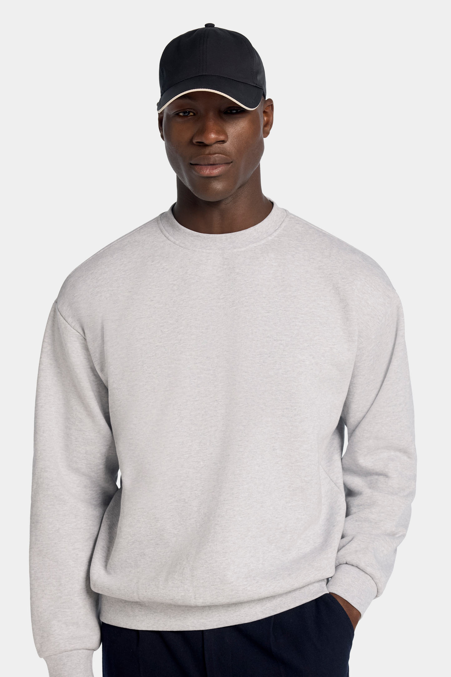 THE MILAN OVERSIZED CREWNECK SWEATER