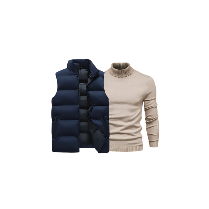 GT sweatshirt and vest