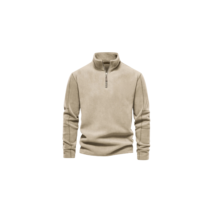 RL Heritage Quarter-Zip Fleece Sweater