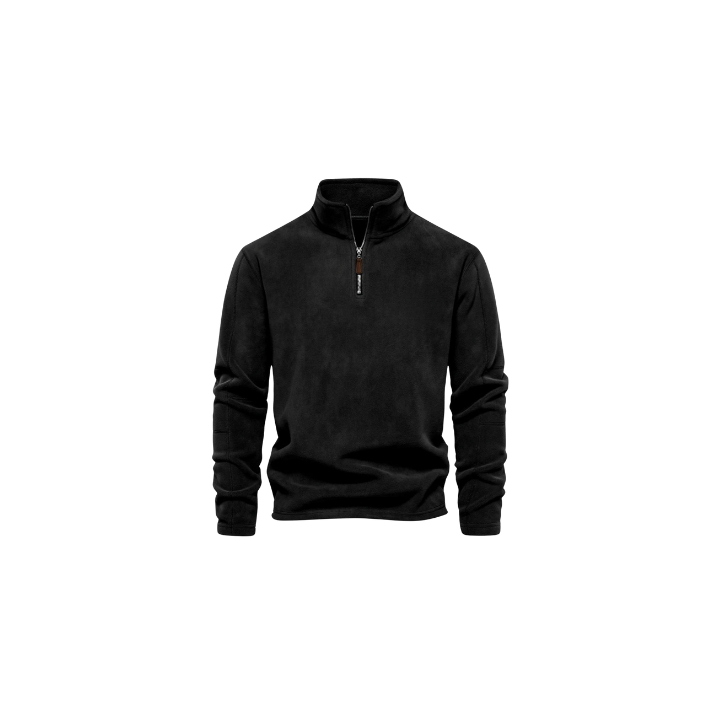 RL Heritage Quarter-Zip Fleece Sweater