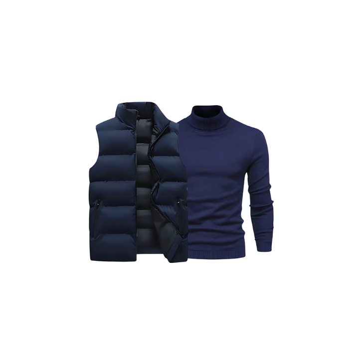 GT sweatshirt and vest