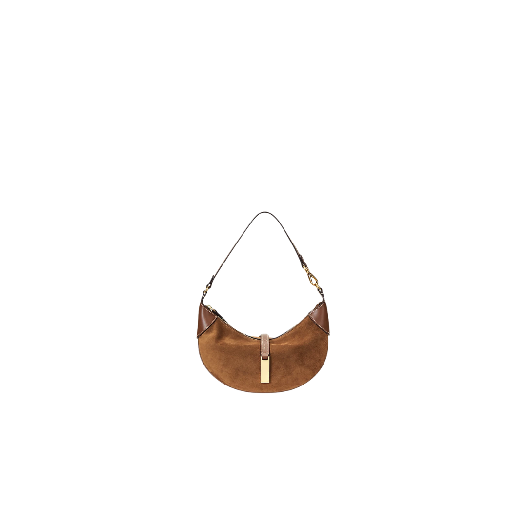 R&L ID Suede Mini Shoulder Bag