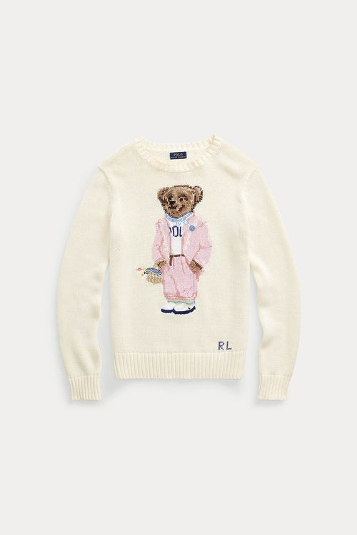 R&L sweater | Pink Bear