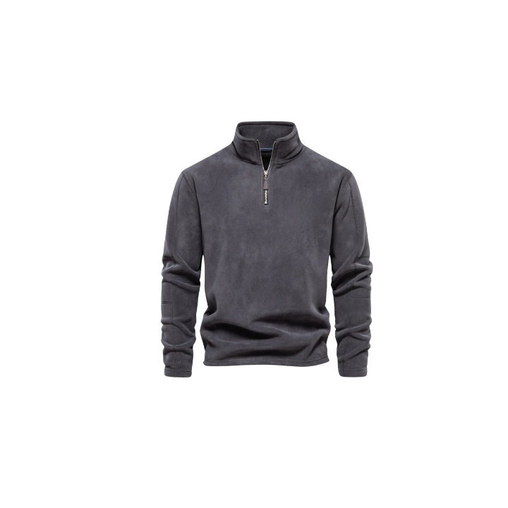 RL Heritage Quarter-Zip Fleece Sweater