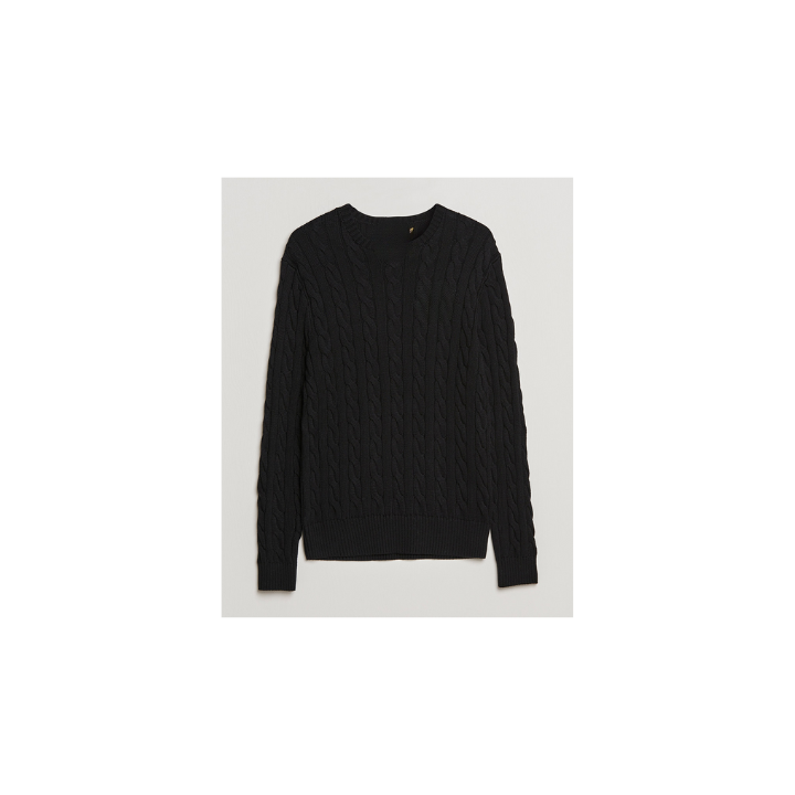 RL Cable-Knit Cotton Sweater