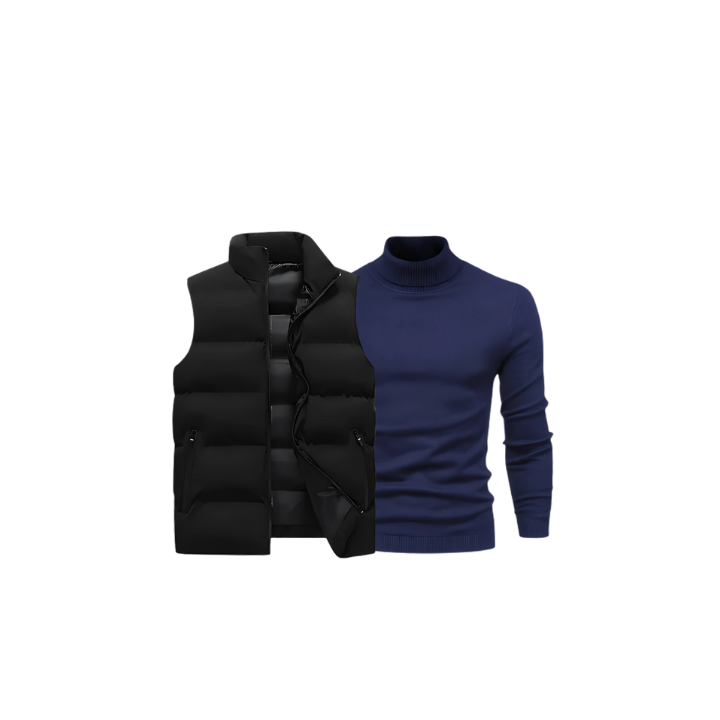 GT sweatshirt and vest