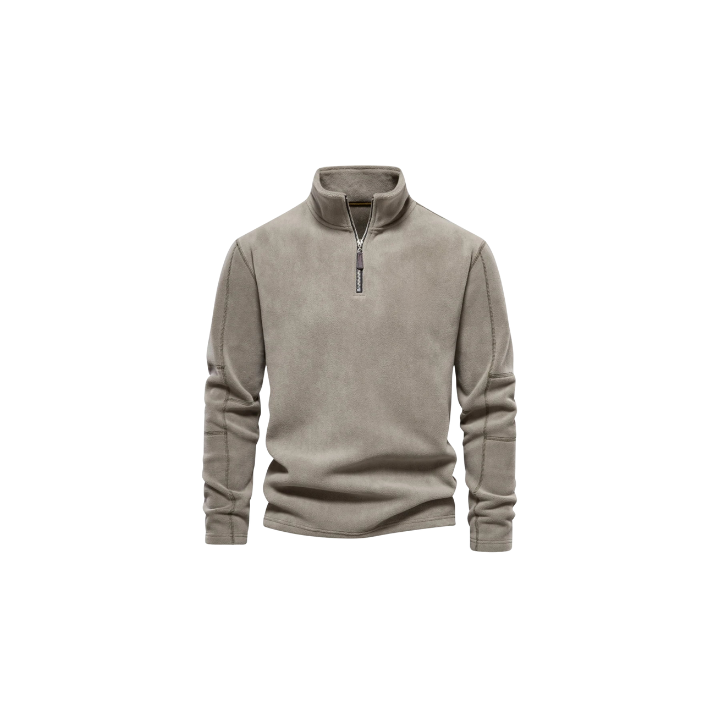 RL Heritage Quarter-Zip Fleece Sweater
