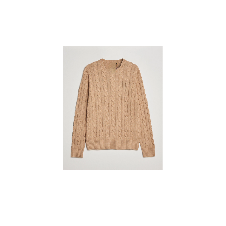 RL Cable-Knit Cotton Sweater