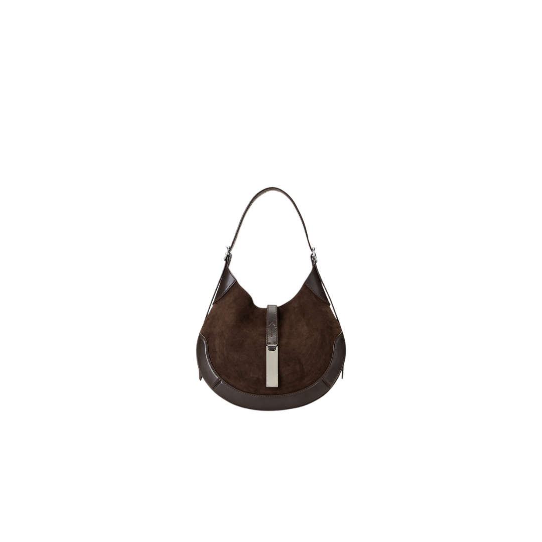R&L ID Suede Small Shoulder Bag