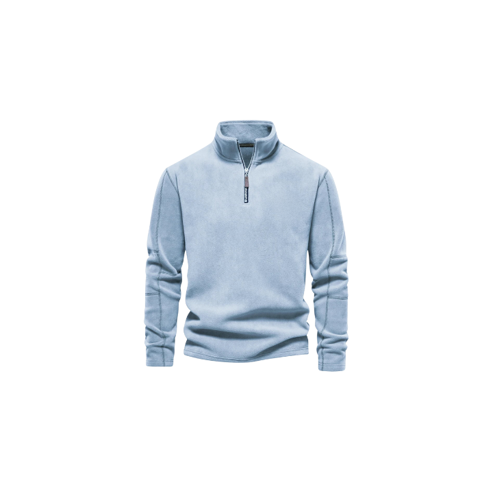 RL Heritage Quarter-Zip Fleece Sweater