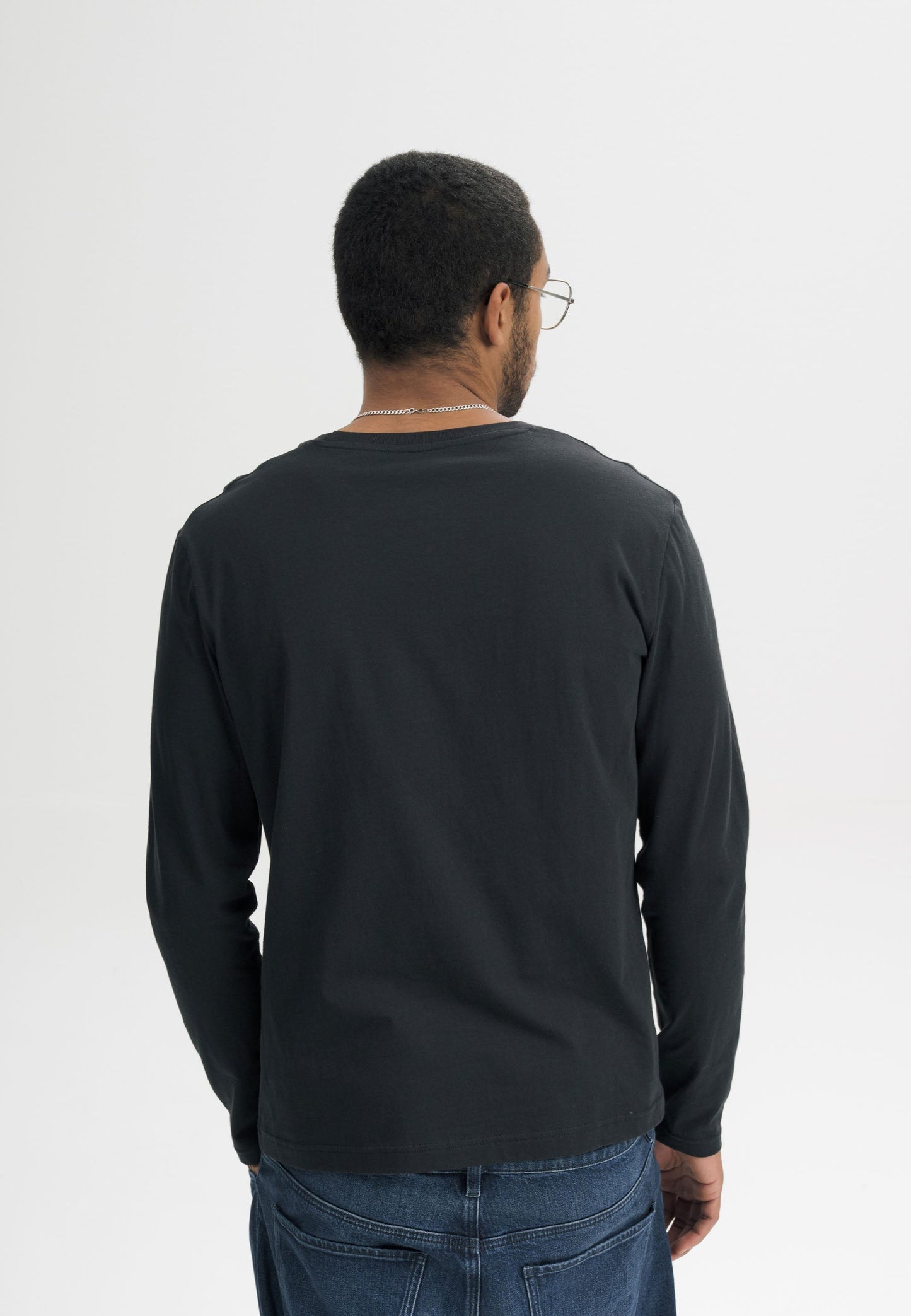 Basic Langarmshirt Style JERIN