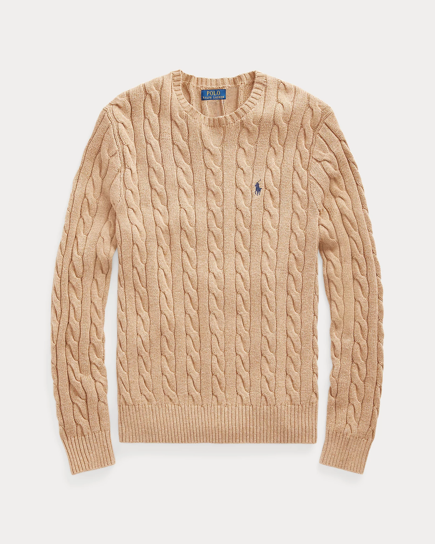 Classic RL Cable-Knit Cotton Jumper