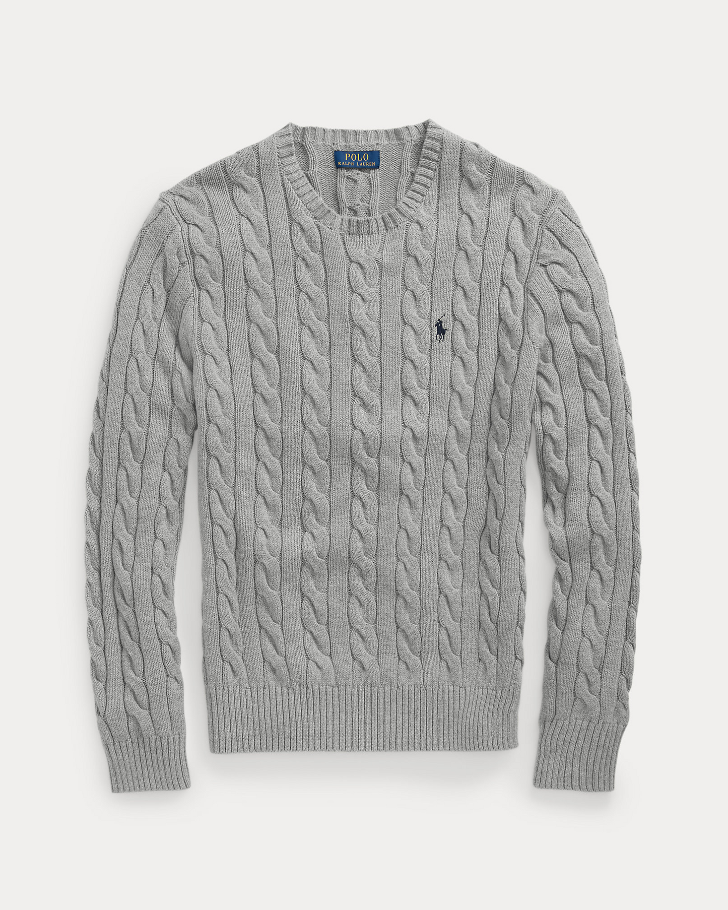 Classic RL Cable-Knit Cotton Jumper