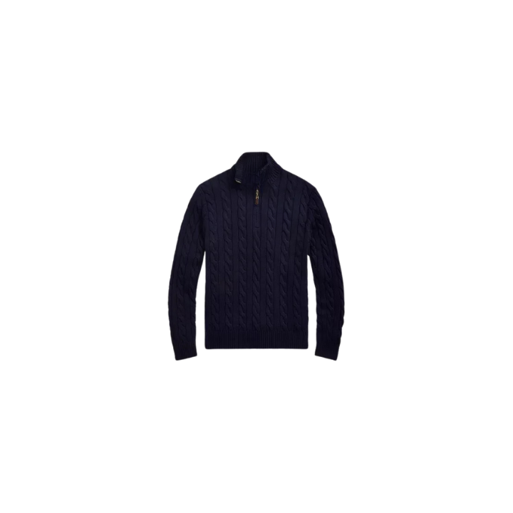 RL® Cable-Knit Half-Zip Sweater