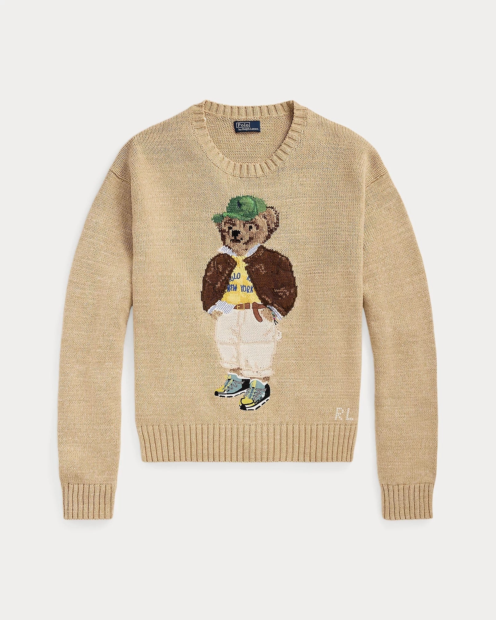 R&L sweater | Polo Bear Beige