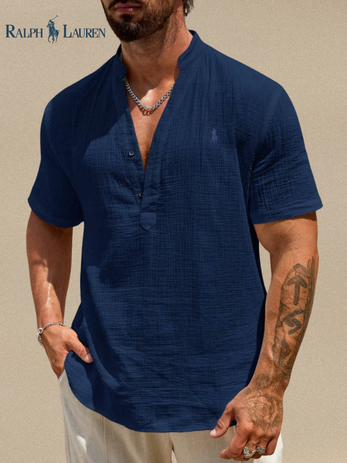 R&L | Fine Linen Summer Shirt