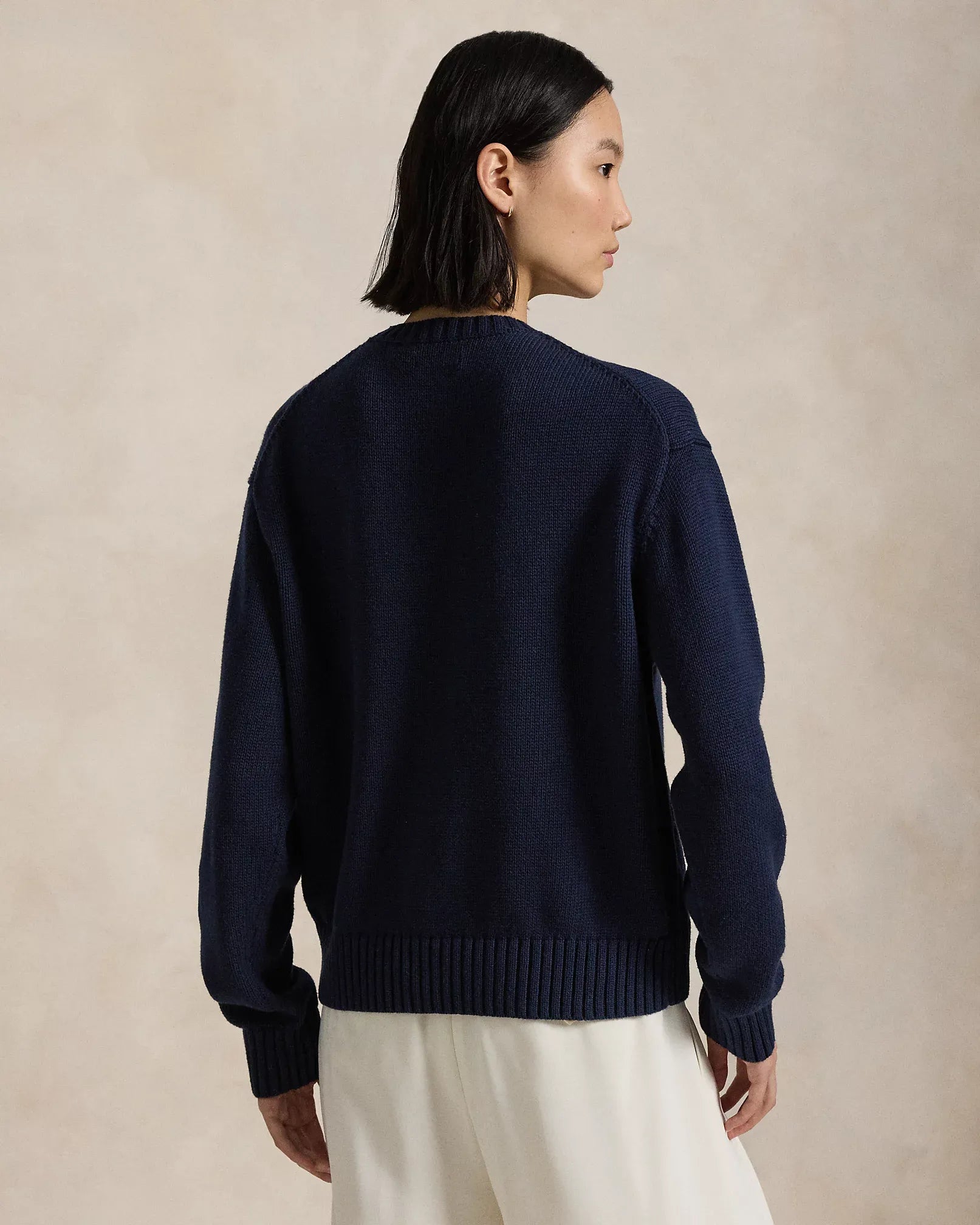 R&L Sweater | Navy Blue Polo Bear